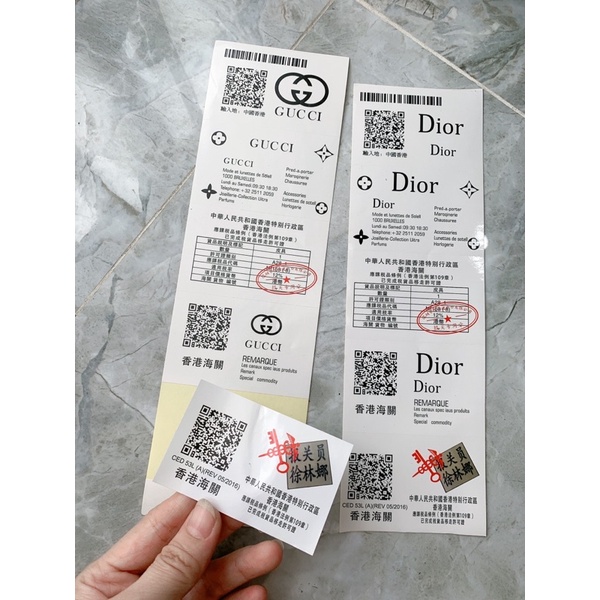Tem decal Hãng in sẵn