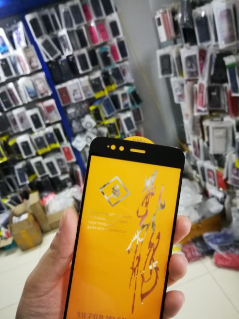 Cường lực 6D Xiaomi A1 / Mi 5x Full màn Full keo Ôm viền 2.5D cao cấp ( tặng keo mép giấy lấy bụi )