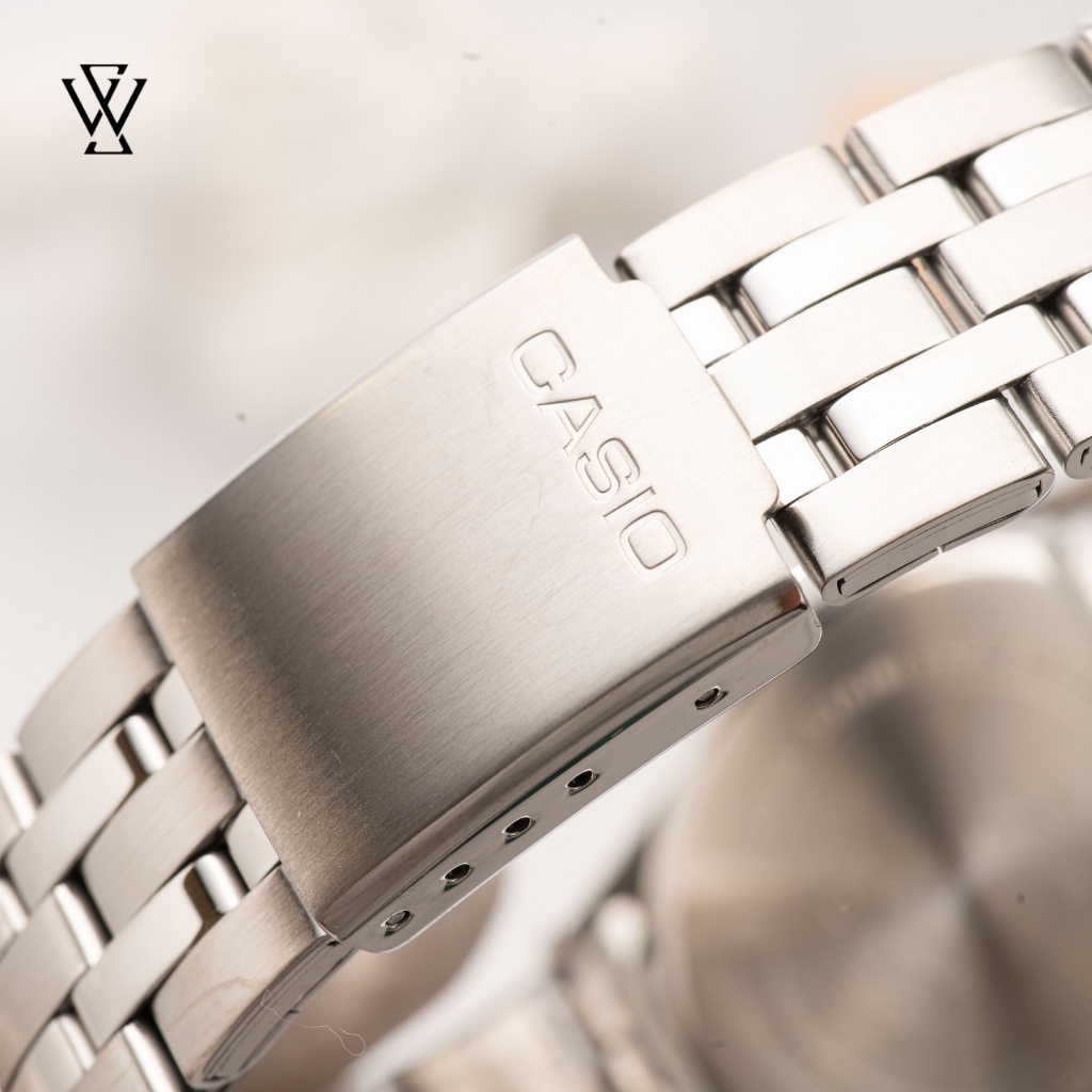 Đồng Hồ Quartz Nam Casio WATCHSTORE MTP-1335D-1A2VDF Thiết Kế Kính Khoáng 38mm, Dây Kim Loại, Vỏ Thép Không Gỉ
