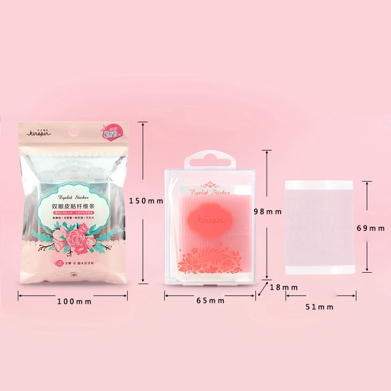 Set 572 Miếng Dán Kích Mí Sợi Co Giãn Ma Thuật