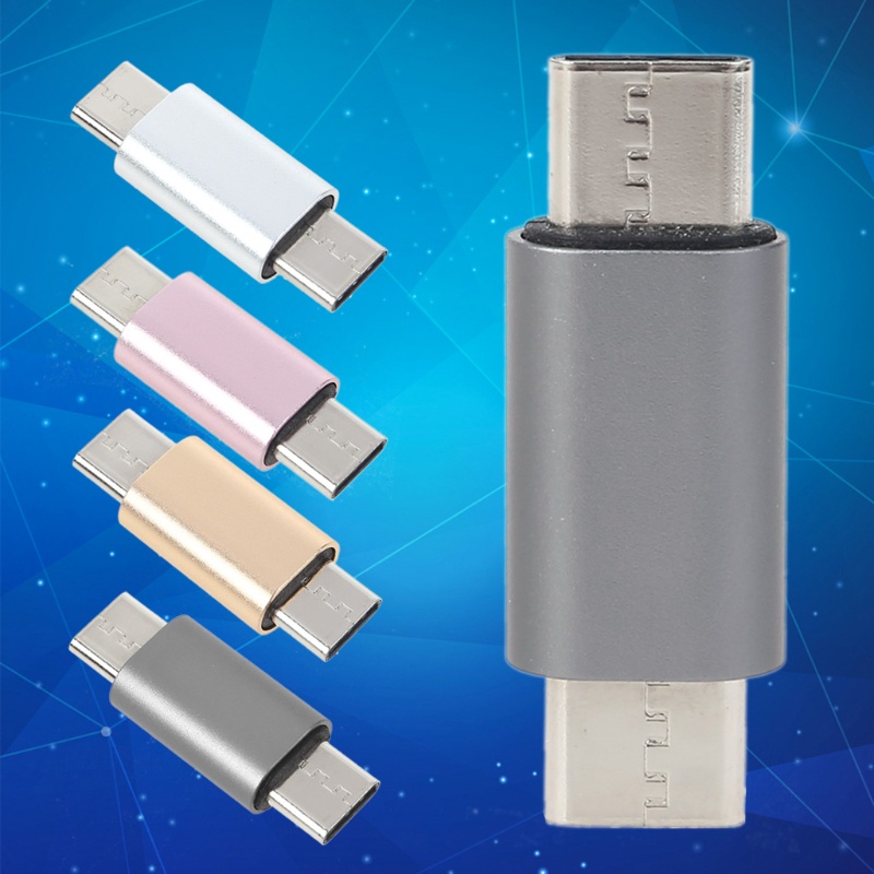 Đầu Chuyển Đổi USB C Sang Type C Bằng Kim Loại Thông Dụng Cho Laptop / Máy Tính Bảng