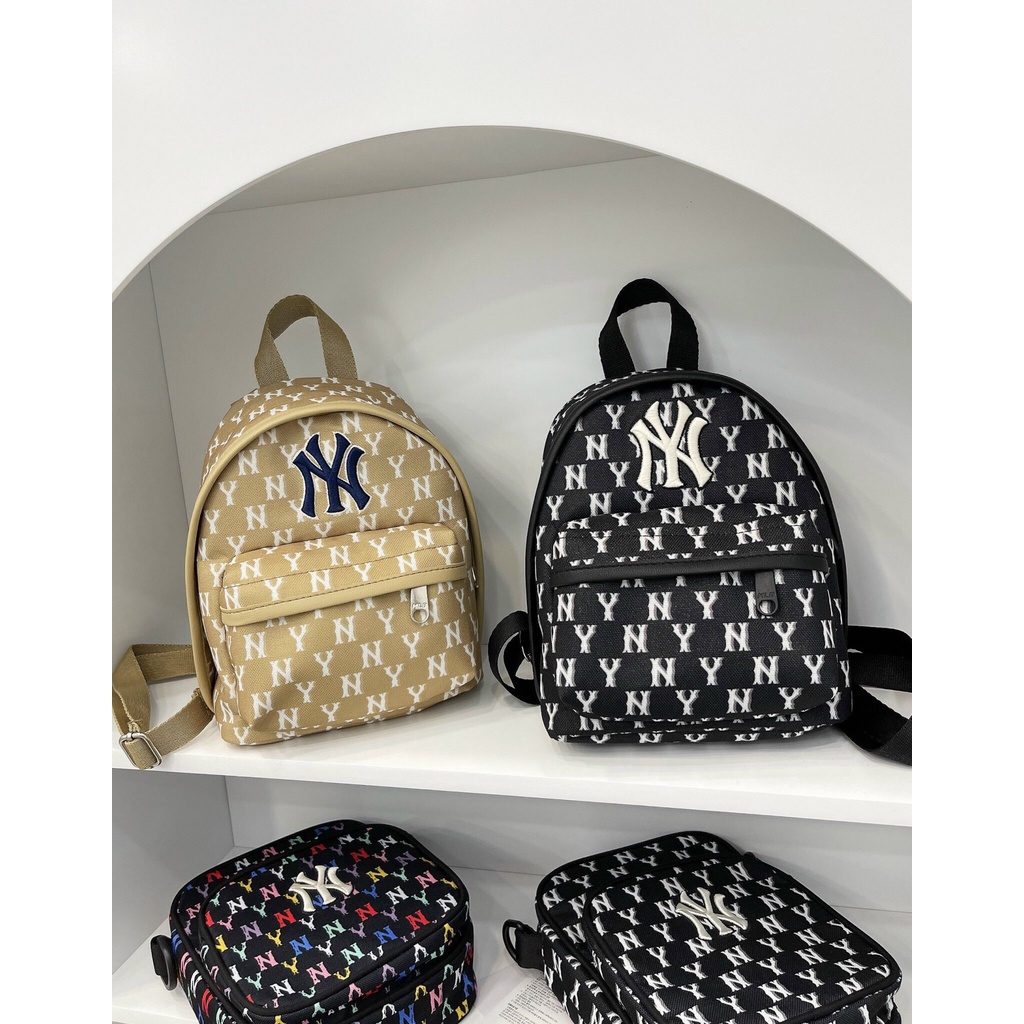 Balo MLB mini Monogram Jacquard Full Tag Bọc