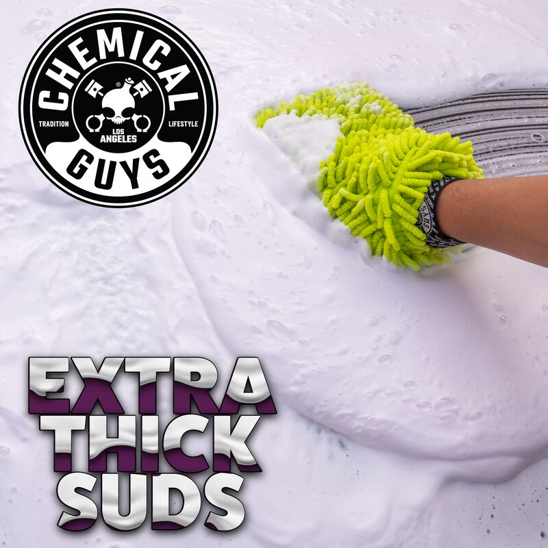 Nước rửa xe  SIÊU BỌT MỊN, TĂNG CƯỜNG BÓNG thương hiệu CHEMICAL GUYS STICKY SNOW BALL -Mỹ 473ml