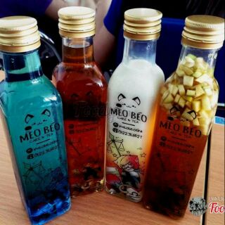 CHAI THỦY TINH VUÔNG 250ML