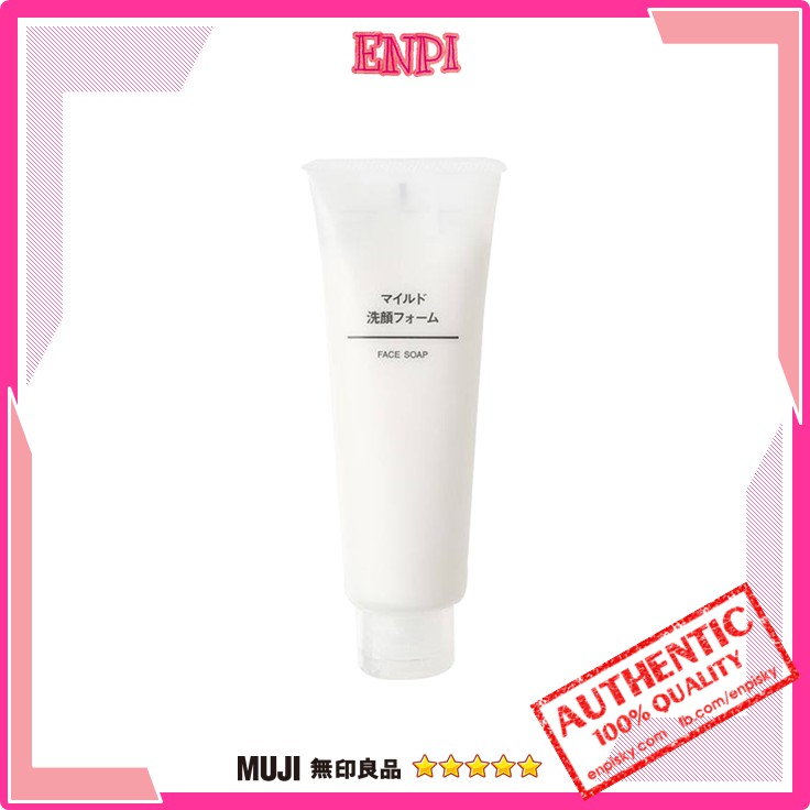Sữa rửa mặt Muji Face Soap
