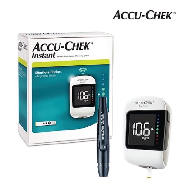 Máy đo đường huyết ACCUCHECK INSTANT tặng 25 que thử
