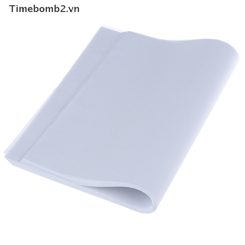 Bộ 100 Tờ Giấy Thư Pháp Trong Suốt Chuyên Dùng