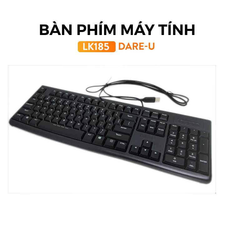 Bàn Phím Máy Tính Chính Hãng DAREU LK185