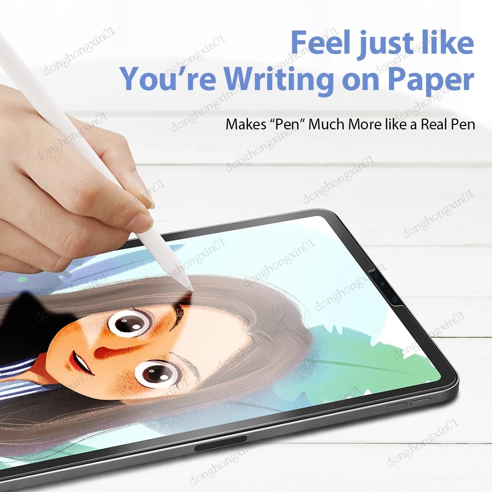 Miếng Dán Bảo Vệ Màn Hình Cho IPad 10th 10.9 2022 9th 10.2 9th Gen 8th 7th Air 5 4 3 2 1 Pro 11 2022 10 Bảng Vẽ Thú Cưng Mini 5 9.7 6th 5th Mini 6 5 IPad 2 3 4