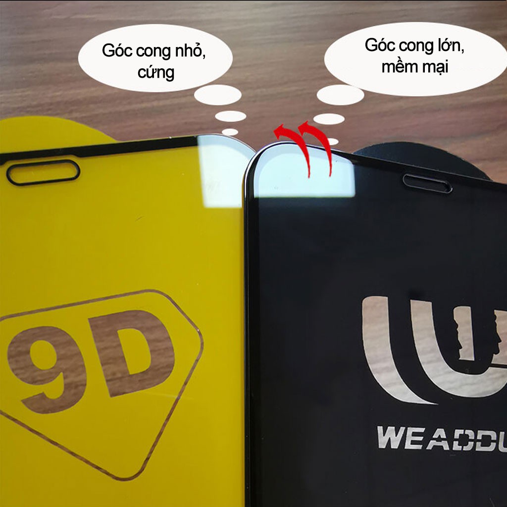 Kính cường lực Redmi Note 10/ 10s/ Note 10 Pro WEADDU -Loại tốt,cảm ứng mượt mà-Phiên bản nâng cấp kính 9D,21D,111D