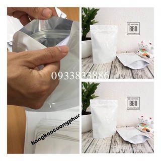 "TÚI ZIP" (1 ký nguyên) 2 MẶT TRẮNG SỮA,hàng loại 1