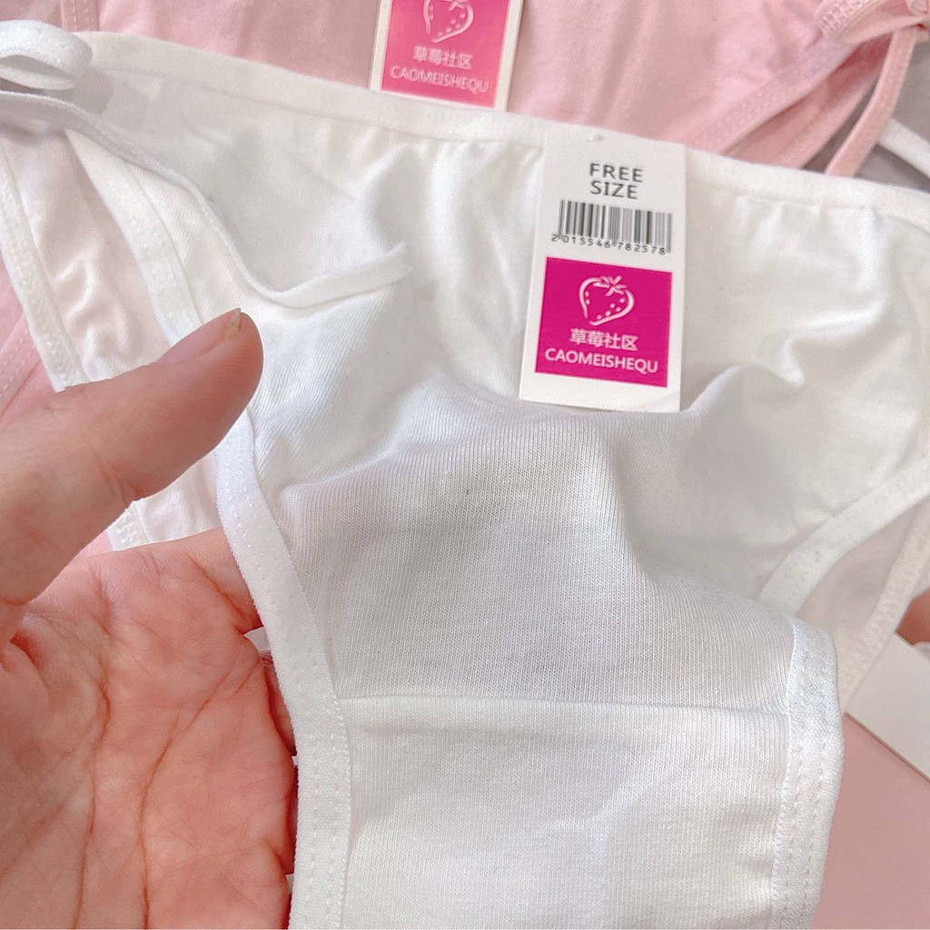 Quần lót nữ cotton cột dây hông sexy - QL052 | BigBuy360 - bigbuy360.vn