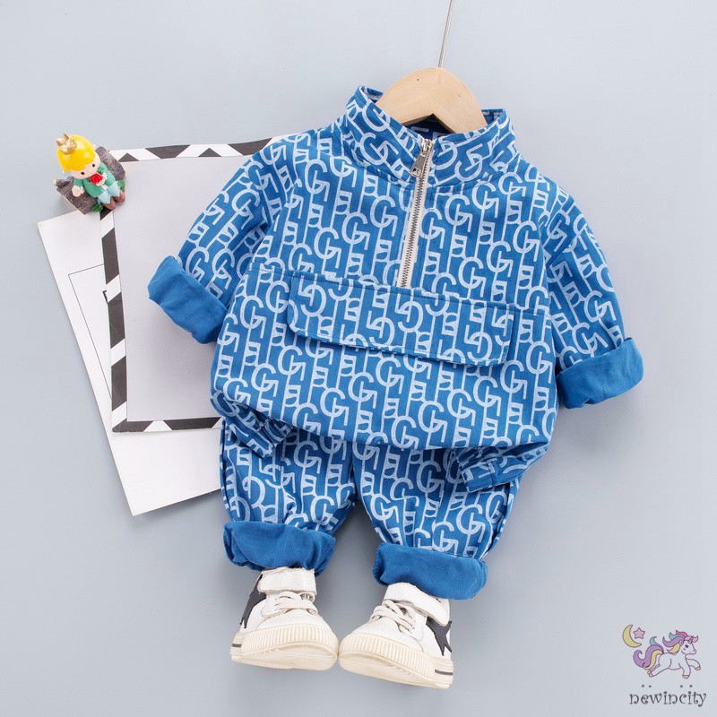 Set áo dài tay + quần dài cho bé trai và bé gái