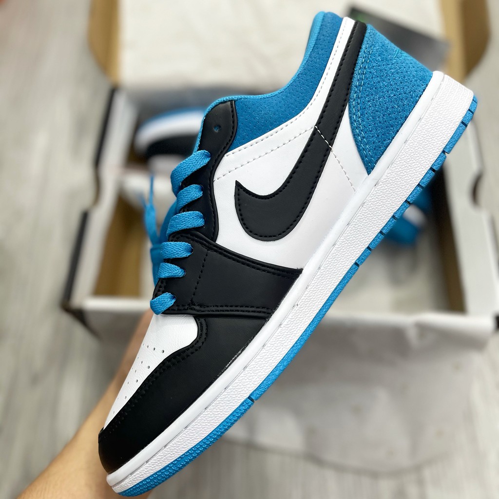 Giày Sneaker Jordan 1 Low Xanh Đen