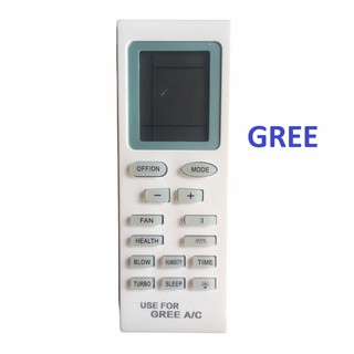 Điều khiển điều hòa Gree YB1FA  loại tốt -tặng kèm pin ,Remote điều hòa máy lạnh Gree 2 chiều YB1FA