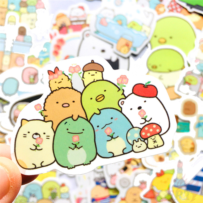 ❉ Sumikkogurashi - Series 03 SAN-X Sumikko Stickers ❉ 50Pcs/Set Waterproof DIY Fashion Decals Doodle Stickers