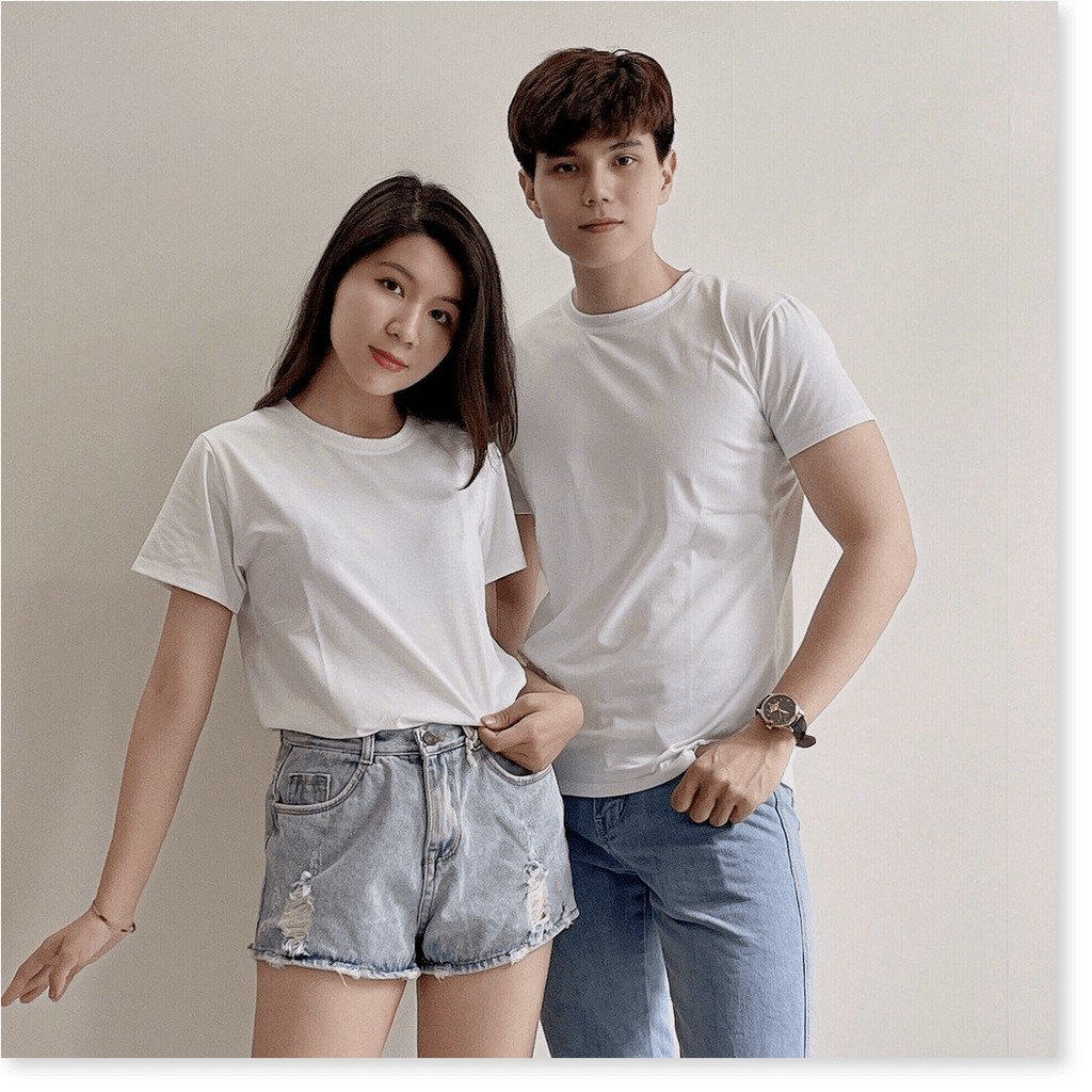Áo thun cổ tron hottrend NAM NỮ NGẮN TAY CỰC ĐẸP CHO CÁC BẠN TRẺ KME FASHION