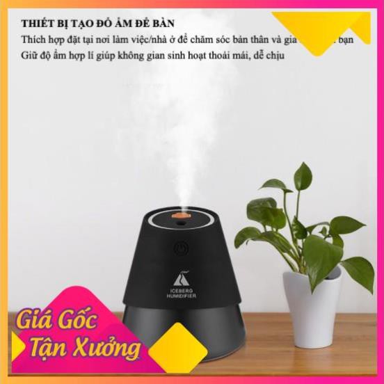 [BH 1 ĐỔI 1] Máy Phun Sương Làm Ẩm Chính Hãng Cao Cấp ICEBERG HUMIDIFIER 3 chức năng