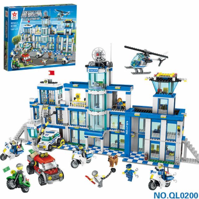 Lego City - Xếp hình đồn cảnh sát