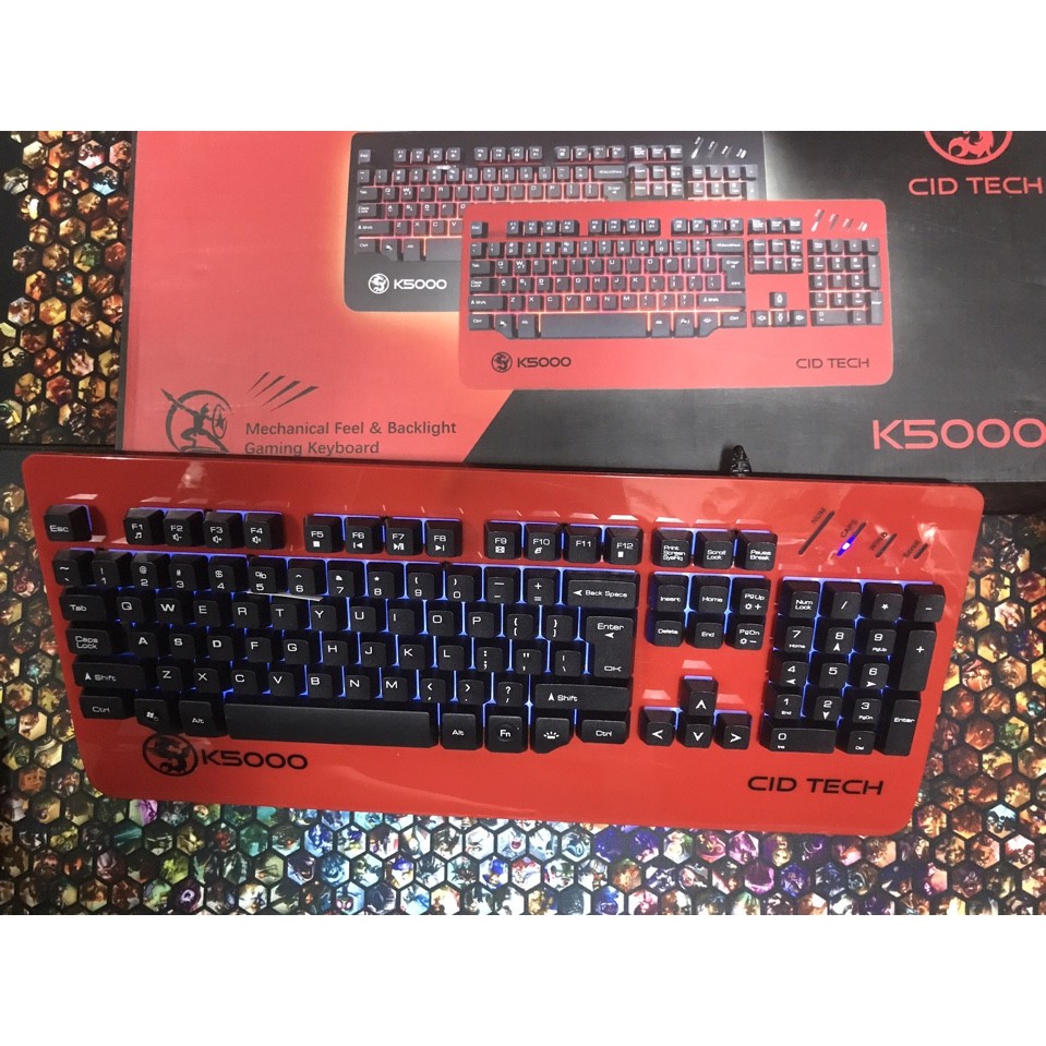 BÀN PHÍM GIẢ CƠ CAO CẤP CID TECH K5000