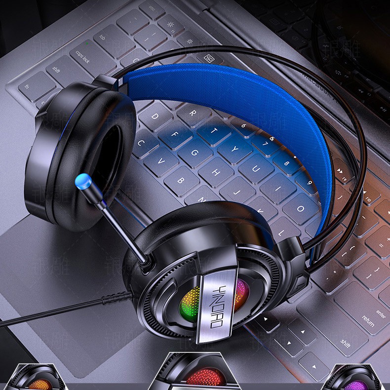 Tai nghe Gaming Q3 Chuyên game có mic, led cực đẹp, êm tai, âm chuẩn, dùng cho laptop và máy tính bàn...BH 6 Tháng