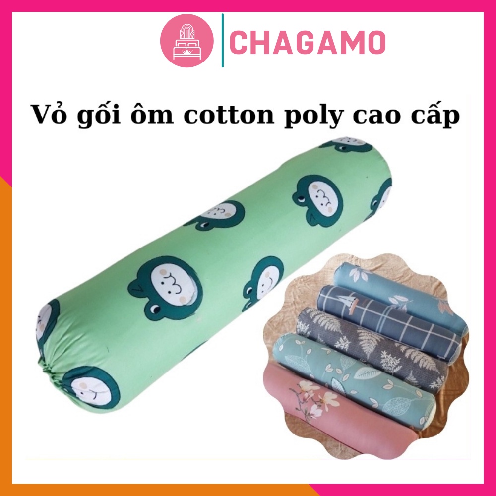 Vỏ gối ôm Cotton Poly Nhiều Hoạ Tiết Ngộ Nghĩnh ( GIAO MẦU NGẪU NHIÊN )