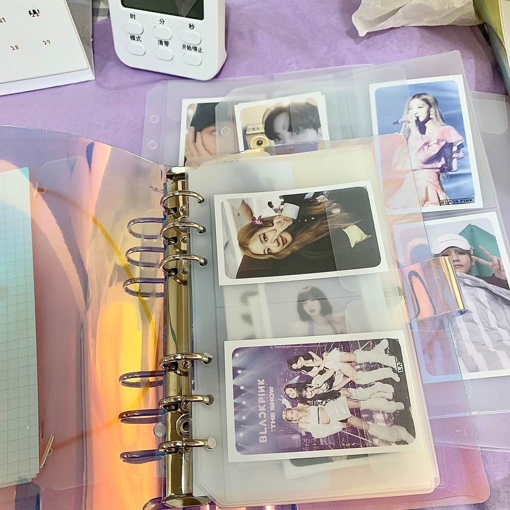 Túi đựng đồ 6 lỗ khổ a5/ a6 cao cấp tiện dụng