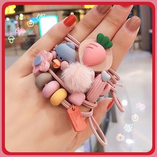 [Deal 1k] Dây Buộc Tóc Cho Bé Gái Hoạt Hình Dễ Thương Ngộ Ngĩnh Cute (1 đây)