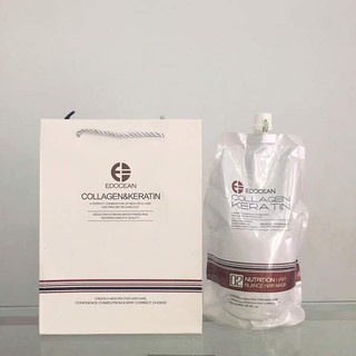 [SỈ] [CHÍNH HÃNG] Hấp dầu phục hồi tóc siêu mềm mượt Edocean Collagen &amp; Keratin Mask 1000ml