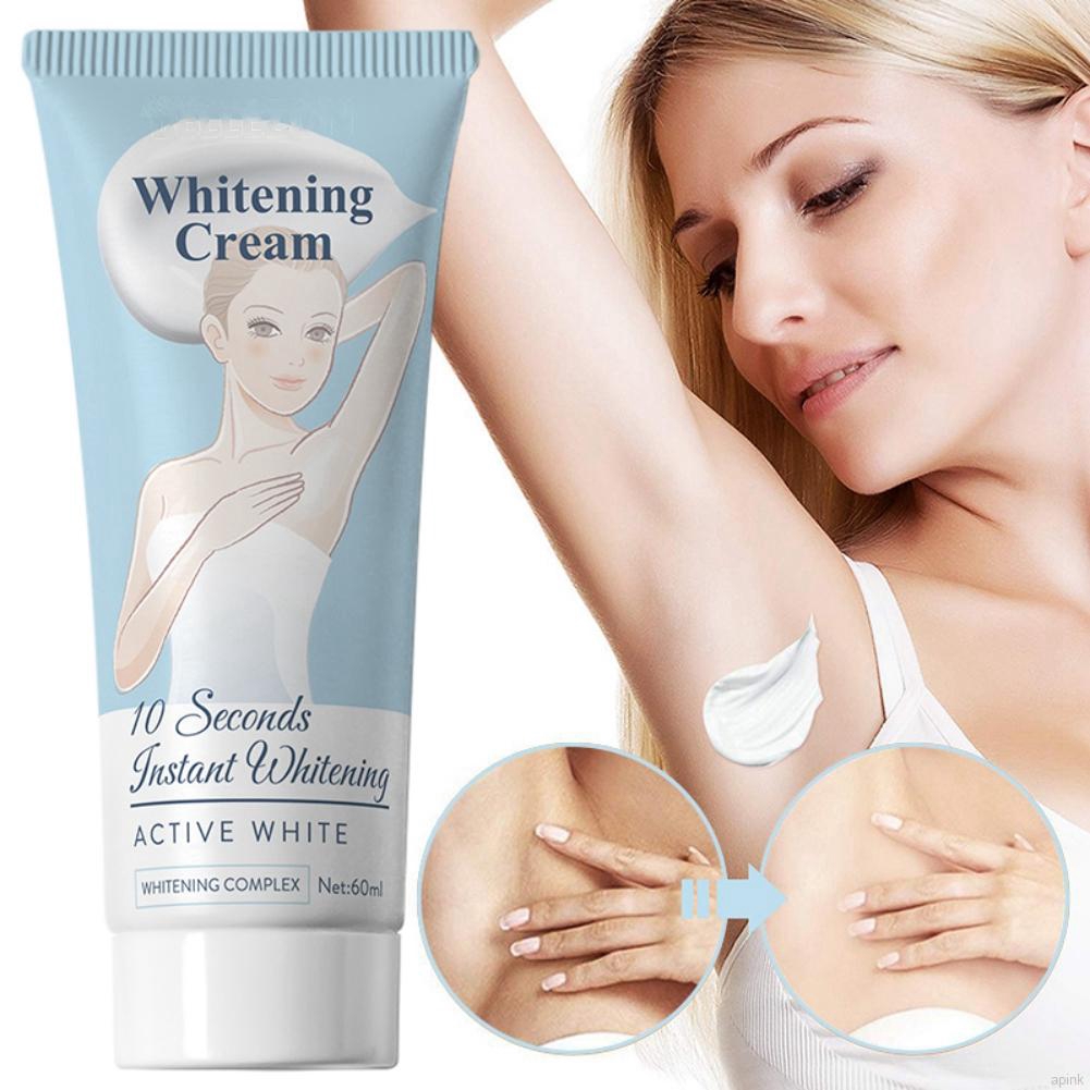 Kem Dưỡng Trắng Vùng Da Dưới Cánh Tay / Đầu Gối / Khuỷu Tay / Đầu Gối / Vùng Bikini 60ml