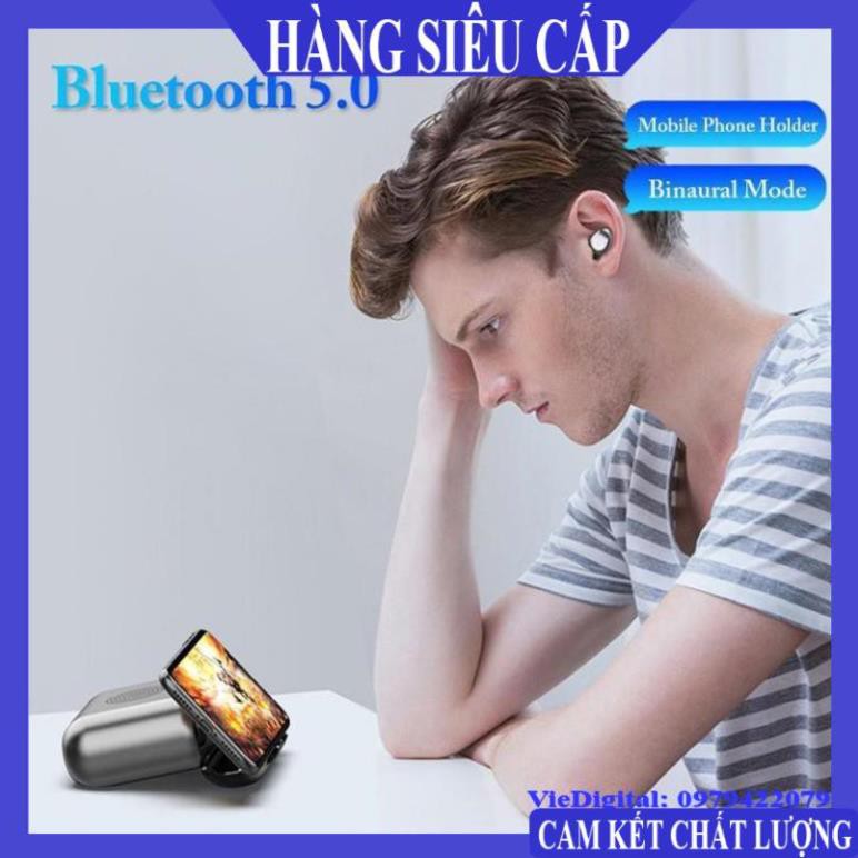 Tai Nghe Bluetooth, Tai Nghe Không Dây AMOI F9 TWS 5.0 9D, Cảm Ứng Chạm, Chống Nước, Chống Ồn. | BigBuy360 - bigbuy360.vn