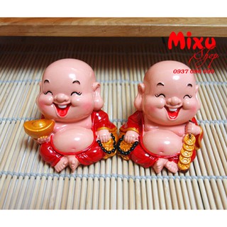TƯỢNG CHIBI THỔ ĐỊA  HÀNG CHUẨN 6CM