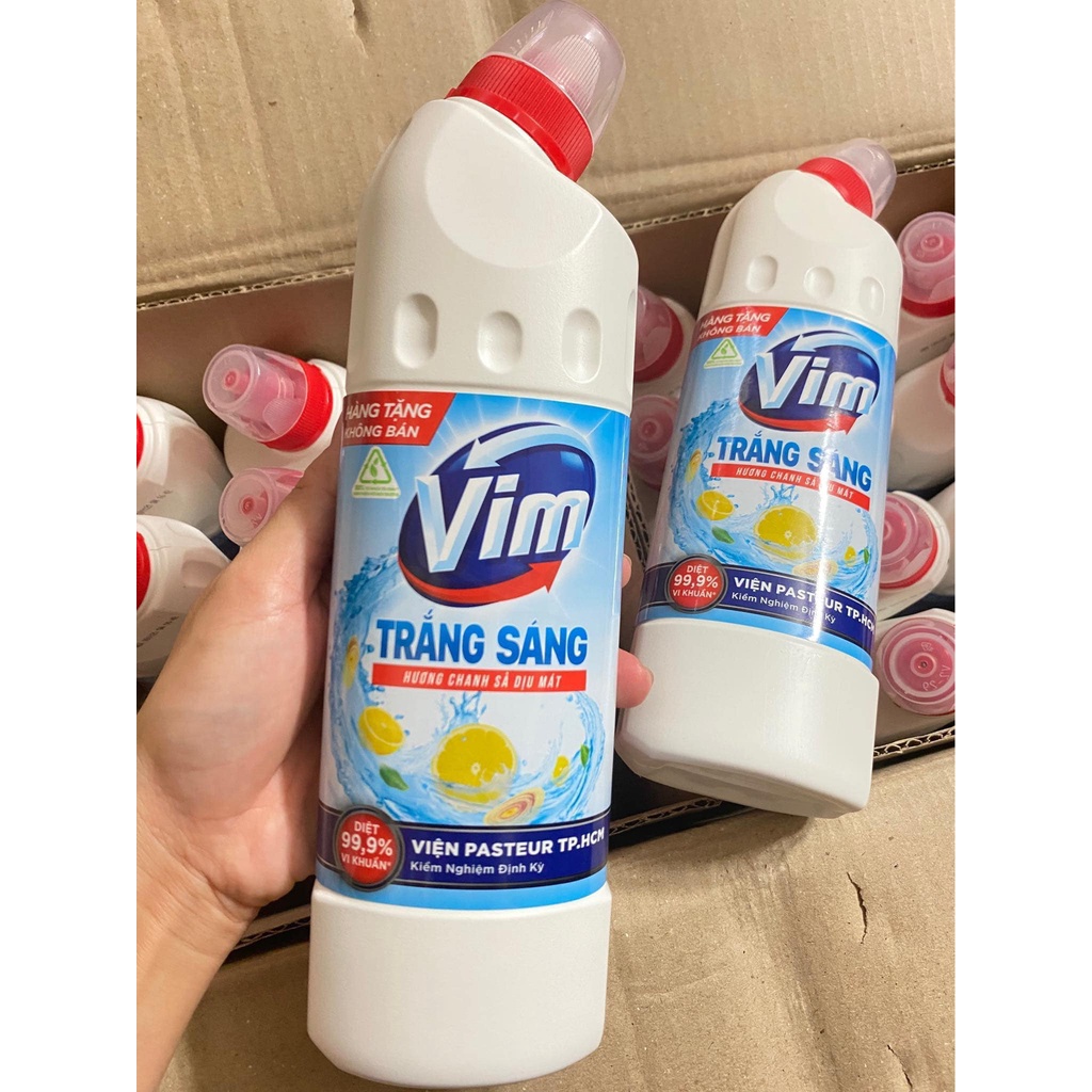 Combo 2 Chai Tẩy Trắng Sáng Vim 450ml