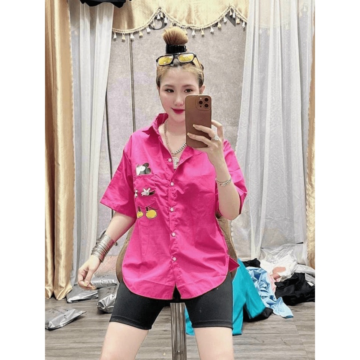 Sét bộ 2 Món Áo Sơ Mi Kiểu In Cừu Quần Ồng Ngố Chất Lụa Mặc Mát Phù Hợp Mặc Nhà, Đi Chơi [NEW UNISEX]