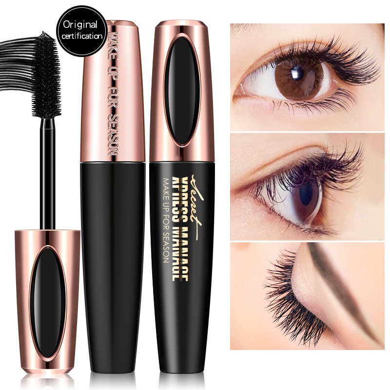 Mascara Macfee chuốt mi sợi tơ 4D chống thấm không nhòe làm mi cong dày