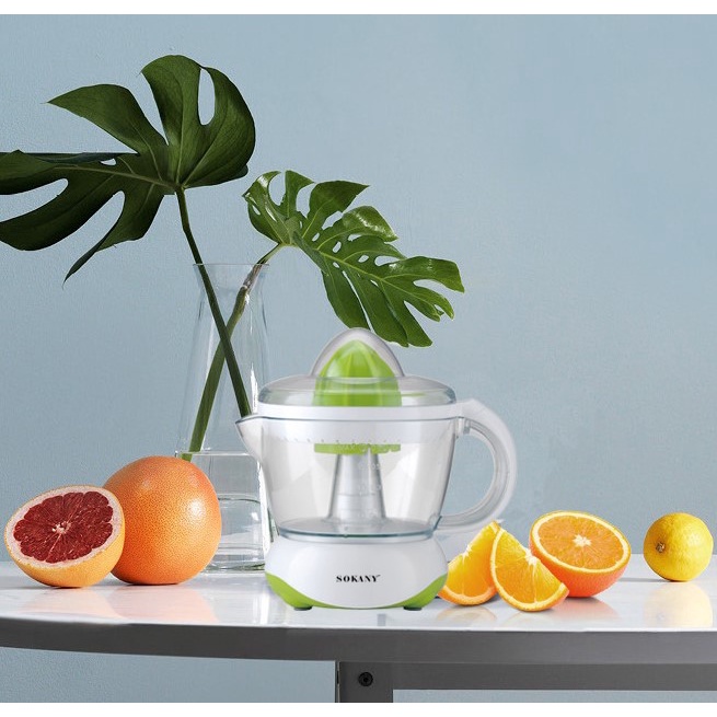 Máy ép cam tự động bằng điện Sokany - Máy vắt cam tự động - BẢO HÀNH 12 THÁNG