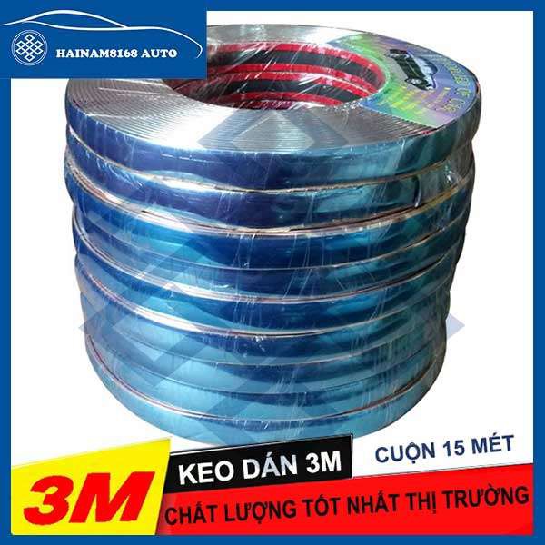 1 mét nẹp mạ crom dán trang trí ngoại thất ô tô