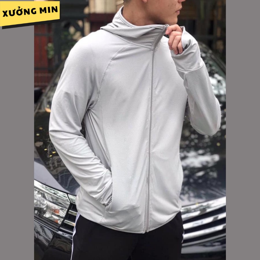 Áo khoác chống nắng thông hơi cho nam Uni 1 lớp thời trang Xưởng Min - M22