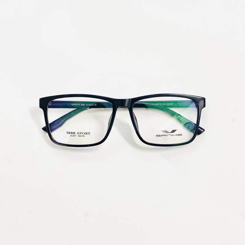 Gọng kính cận sanhe nam nữ TamAnheyewear mắt vuông nhận cắt mắt cận theo yêu cầu