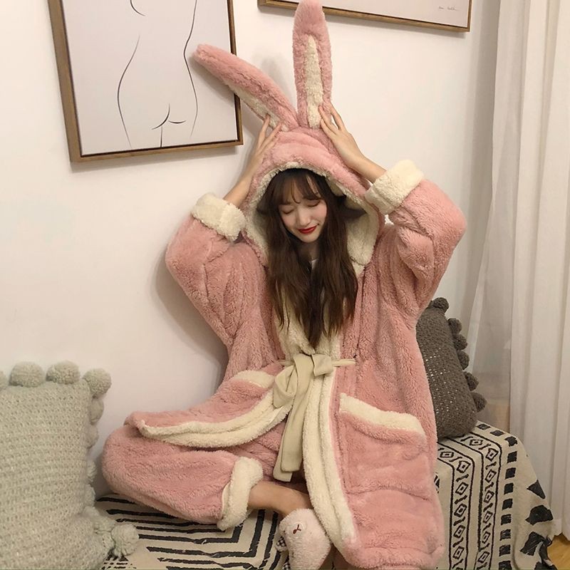 ORDER_Bộ Ngủ Thỏ Khoác Dễ Thương N227 | BigBuy360 - bigbuy360.vn