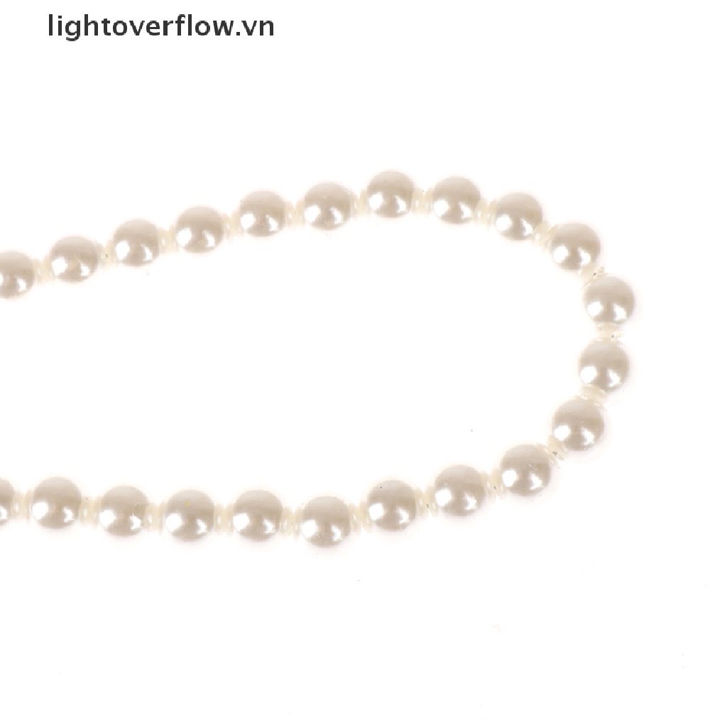 Ví Cầm Tay Đính Ngọc Trai Giả Phối Dây Xích Thời Trang