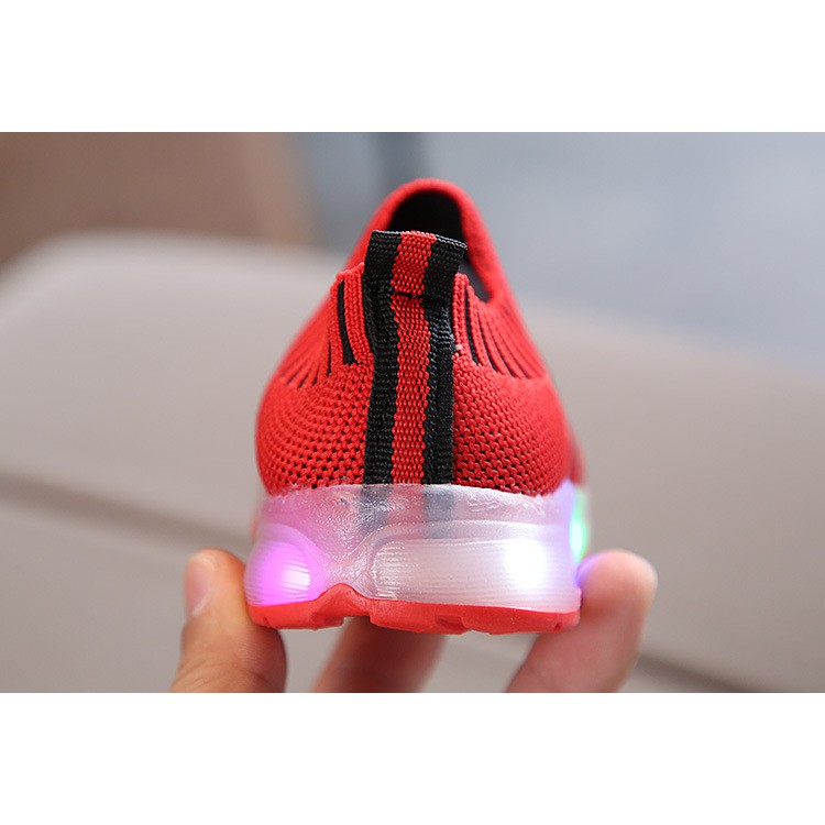 Giày bé trai💥FREESHIP💥giầy lười đèn led cho bé từ 2 tuổi tới 5 tuổi mã [ DSY-02 ]mẫu siêu cấp