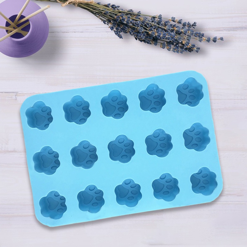 Khuôn Silicone Hình Dấu Chân Chó Làm Đồ Trang Sức
