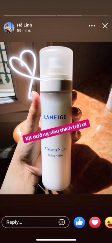 Xịt khoáng Laneige Cream Skin