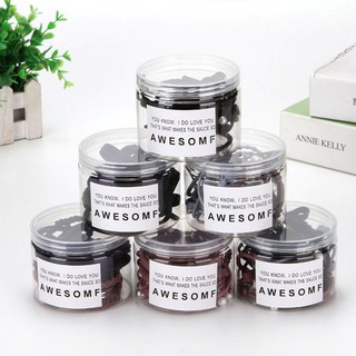 12 dây buộc tóc đuôi ngựa mềm