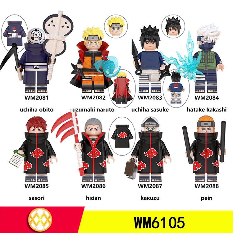 Lego Naturo Lắp ráp Mô hình Anime Naruto Kèm Phụ Kiện Cực Chất
