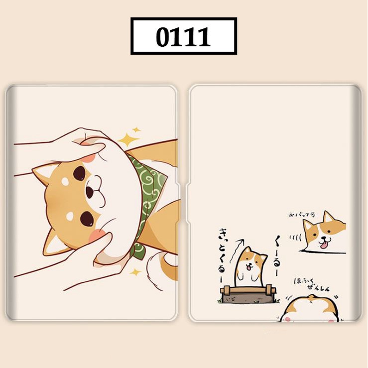 Bao da Kindle Paperwhite 3/2/1 Hít Nam Châm Kiêm Giá Đỡ In Hình Cute Dễ Thương - Phụ Kiện Xaha