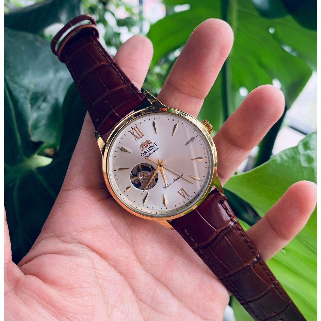 Đồng hồ cơ NAM ORI.ENT( AUTOMATIC) LỘ CƠ - Xuất xứ Nhật Bản- Made in Japan