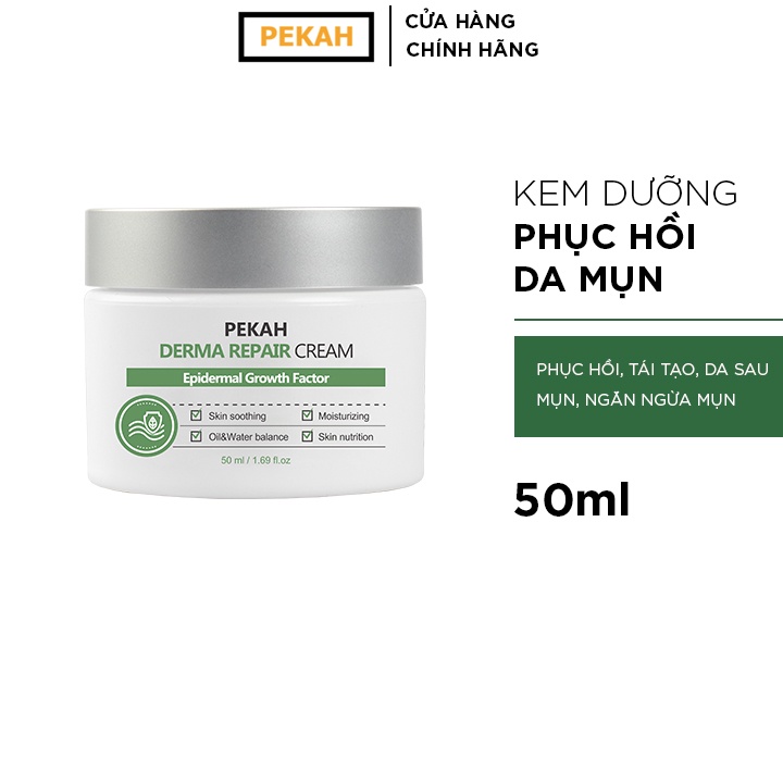 Kem Dưỡng Phục Hồi Và Tái Tạo Da PEKAH Derma Repair Cream 50ml