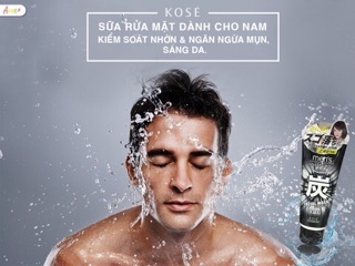 Sữa rửa mặt dành cho Nam Kose
